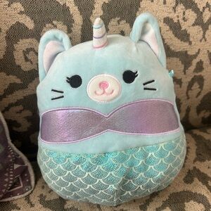 Squishmallow Mermaid Unicorn Cat